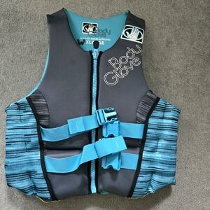 Body Glove Women Teal and Gray Life Jacket - USCG Approved Size US XL